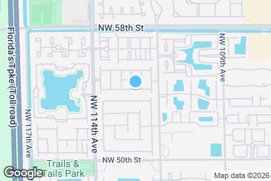 Map image of the property - 11252 NW 54th Ter