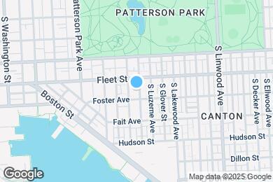 Map image of the property - 618 S Rose St