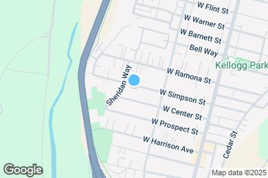 Map image of the property - 310 W Simpson St