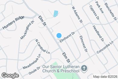 Map image of the property - 305 Elmhurst Dr