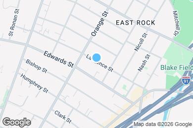 Map image of the property - 118 Lawrence St