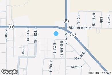 Map image of the property - 701 Oak St