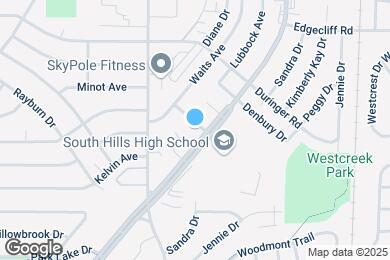 Map image of the property - 2805 Ladona Dr