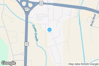 Map image of the property - 208 Cloverleaf Dr