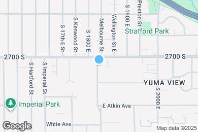 Map image of the property - 2723 S Melbourne St