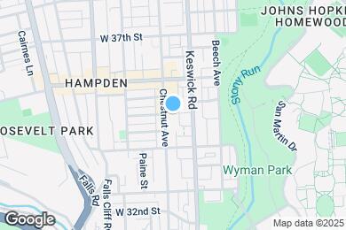 Map image of the property - 3457 Chestnut Ave