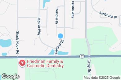 Map image of the property - 17722 Sanibel Cir