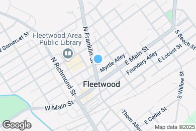 Map image of the property - 29 N Franklin St