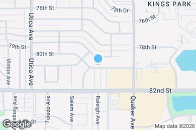 Map image of the property - 4426 80th St