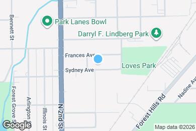 Map image of the property - 610 Sydney Ave.