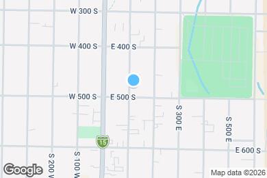 Map image of the property - 481 S 100 E