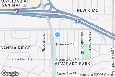 Map image of the property - 2113 Madeira Dr NE