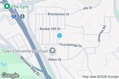 Map image of the property - 3527 Moultrie Ave