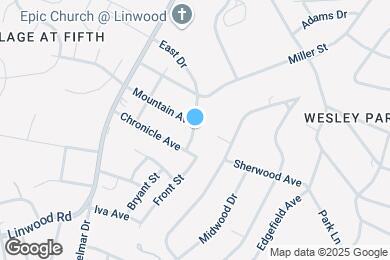 Map image of the property - 1200 East Dr