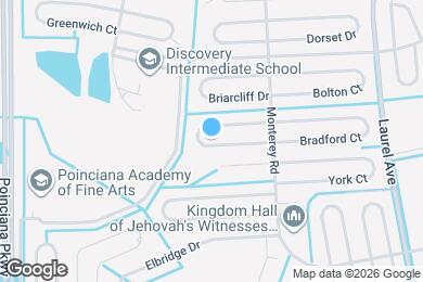 Map image of the property - 122 Barrington Dr