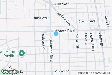 Map image of the property - 812 Florence Ave