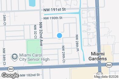 Map image of the property - 2960 NW 187th St