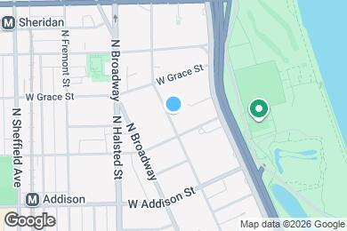 Map image of the property - 3720 N Pine Grove Ave