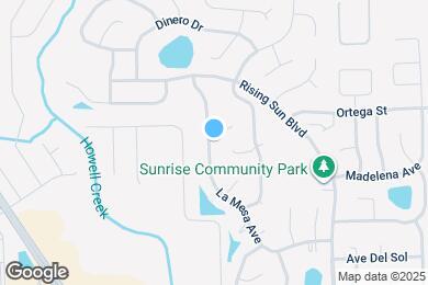 Map image of the property - 1200 La Mesa Ave