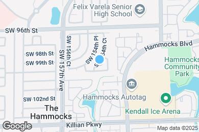 Map image of the property - 9953 SW 154th Ct