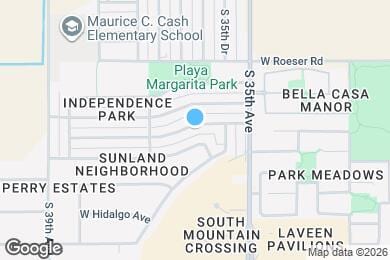 Map image of the property - 3607 W La Salle St