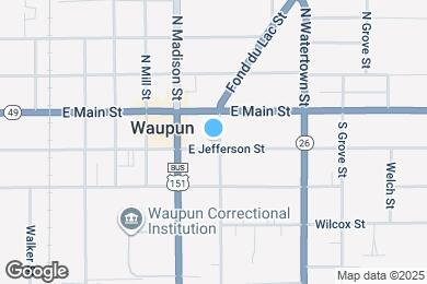 Map image of the property - 434 E Jefferson St