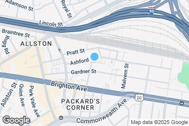 Map image of the property - 101 Chester St