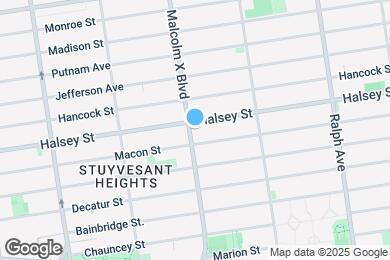 Map image of the property - Malcolm X Blvd