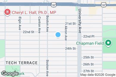 Map image of the property - 2614 23rd St