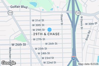 Map image of the property - 1169 W 28th St