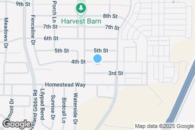 Map image of the property - 1209 4th St