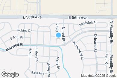 Map image of the property - 5546 Malta St