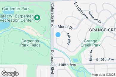Map image of the property - 10941 Albion Dr
