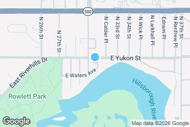 Map image of the property - 3012 E Waters Ave