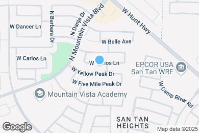 Map image of the property - 3223 W Carlos Ln