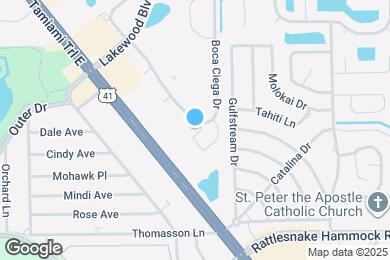 Map image of the property - 3568 Boca Ciega Dr