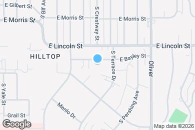 Map image of the property - 4403 E Bayley St