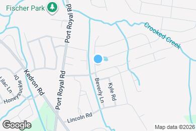 Map image of the property - 900 Beverly Ct