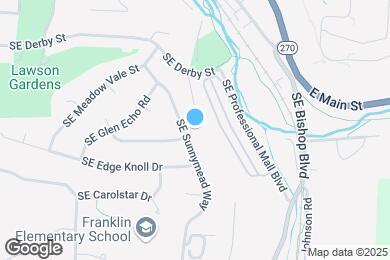 Map image of the property - 1000 SE Sunnymead Way