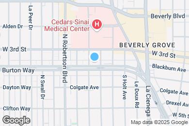 Map image of the property - Burton Luxury Apartments