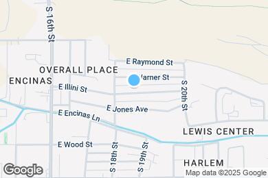 Map image of the property - 1826 E Illini St