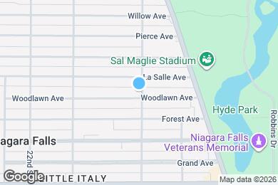 Map image of the property - 2498 Woodlawn Ave