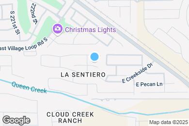Map image of the property - 22280 E Via De Olivos Ct