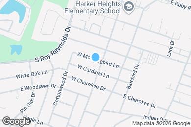Map image of the property - 204 W Mockingbird Ln
