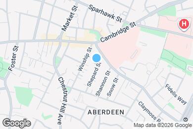 Map image of the property - 13 Shepard St