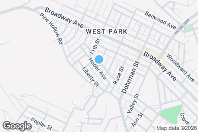Map image of the property - 922 Hober Ave