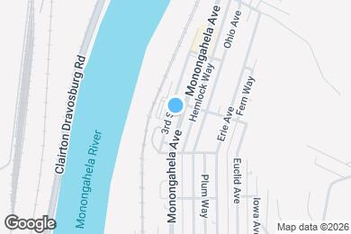 Map image of the property - 210 Monongahela Ave