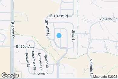 Map image of the property - 13035 Tamarac Pl