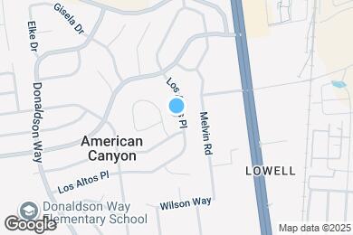 Map image of the property - 220 Los Altos Pl