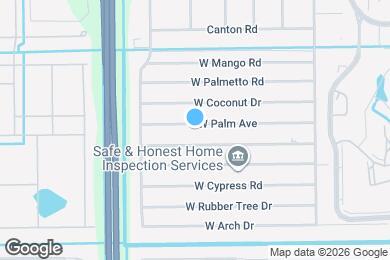 Map image of the property - 97 W Palm Ave